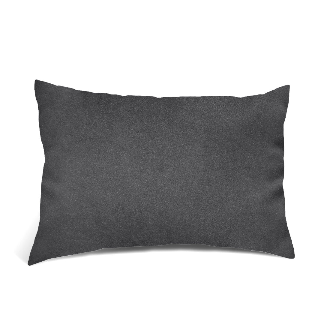 Perna auto bancheta, 38x26 cm, gri inchis, tip alcantara