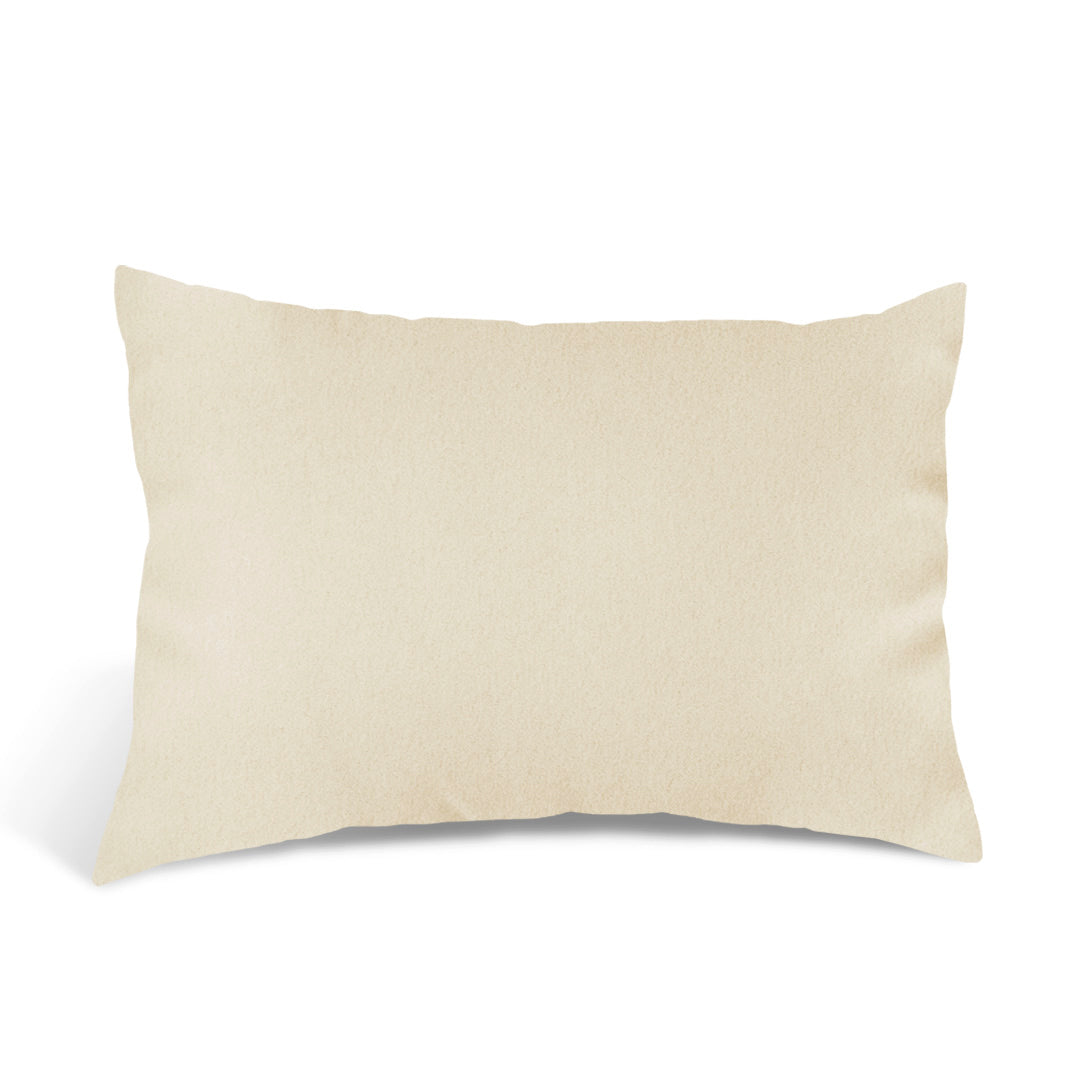 Perna auto bancheta, 38x26 cm, crem, tip alcantara