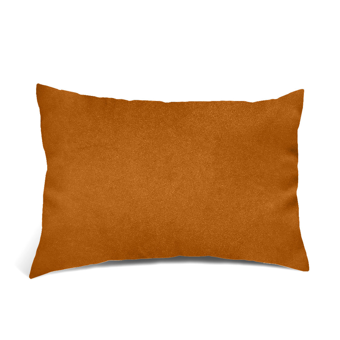 Perna auto bancheta, 38x26 cm, camel, tip alcantara